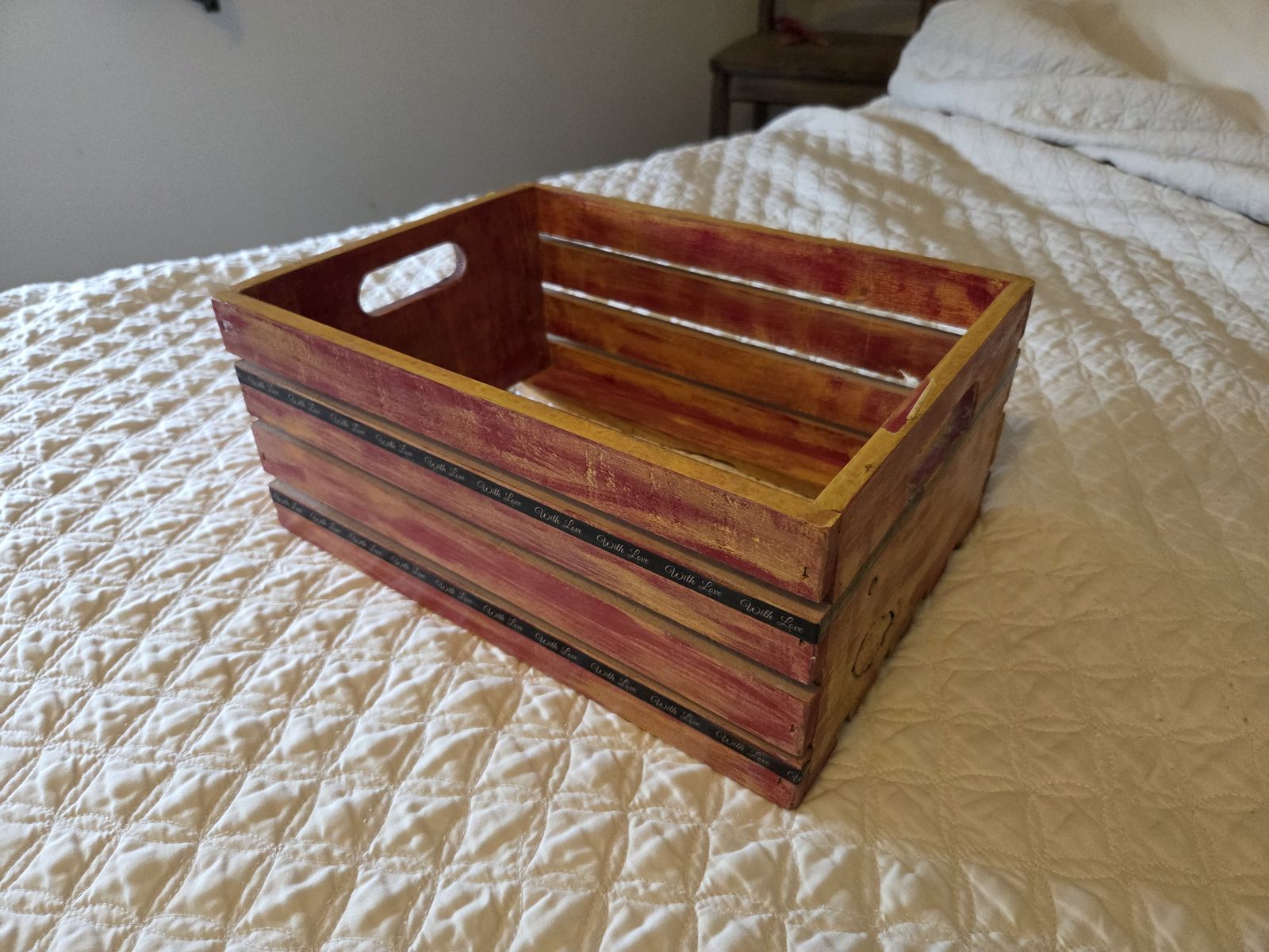 Cute Wooden Crate