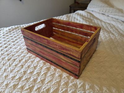 Cute Wooden Crate