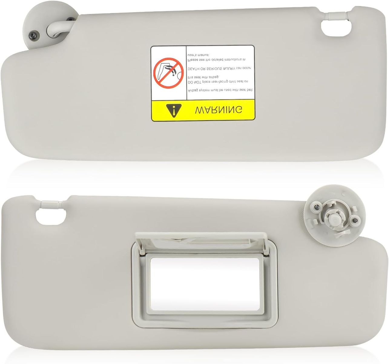 2012-2019 Chevy Sonic, 2013-2016 Spark Driver & Passenger Sun Visor Set