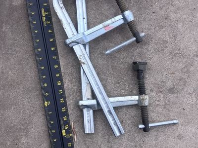 2 Bessey 16-inch Bar Clamps