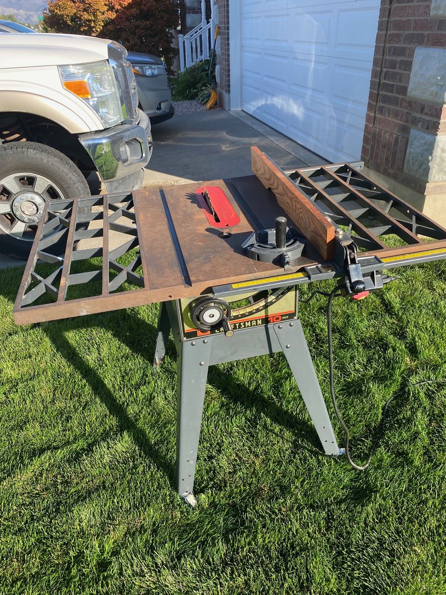 Vintage Craftsman 10” Table Saw
