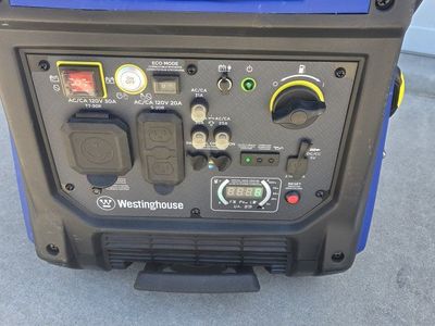 Westinghouse iGen4500 Inverter Generator - 3700 Running Watts, 4500 Peak, Electric Start, Remote Start