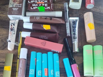 Assorted New & Used Makeup Lot - NYX, Revlon, Stila, Sweet Spot, Gaoy, Eadem Cosmetics