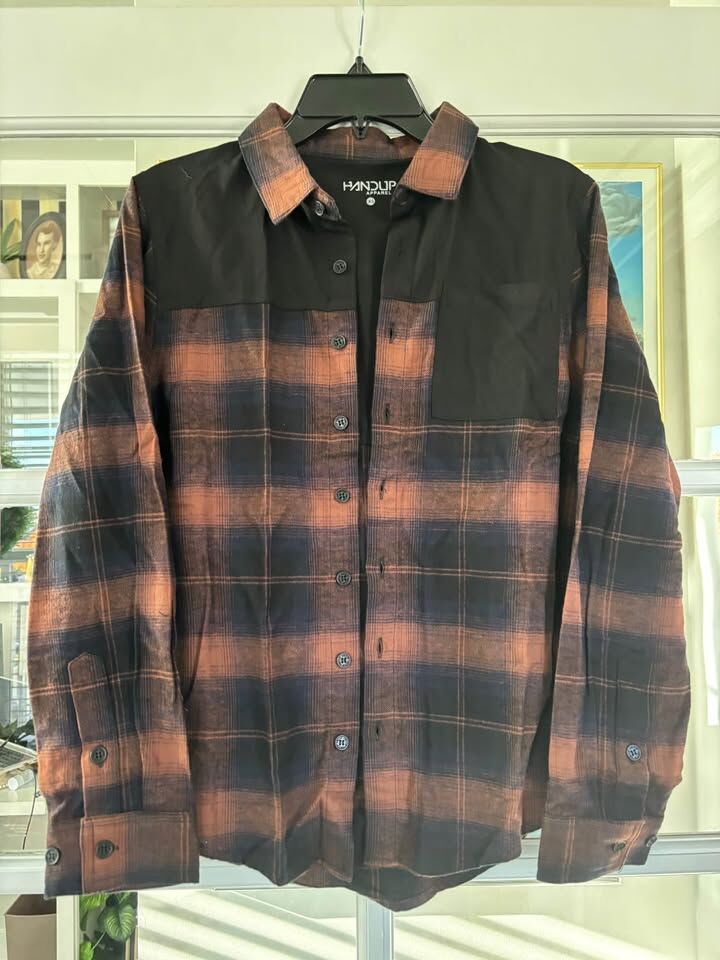 Handup Flex Top cycling Flannel, brand new, extra small