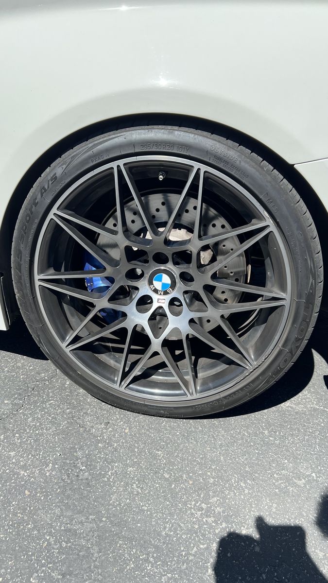 OEM BMW 666M Wheels and Tires 5x120
