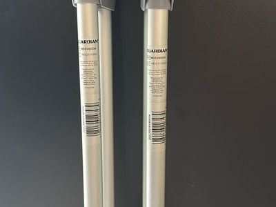 Aluminum crutches