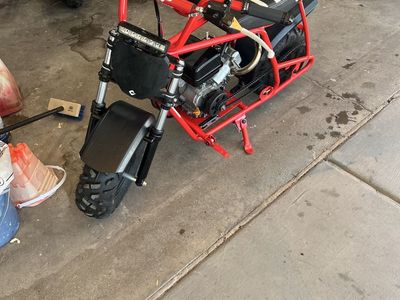 Red Mini Bike | FRP GMB100p
