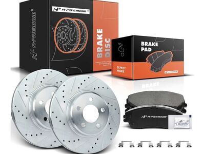 Front Brake Rotors And Pads Dodge Challenger New