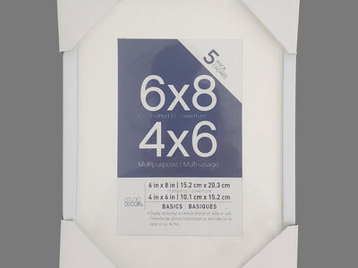 Picture frames, 5, white