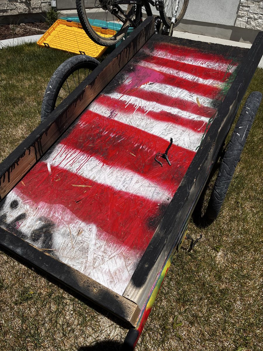 Custom bike trailer 75 OBO