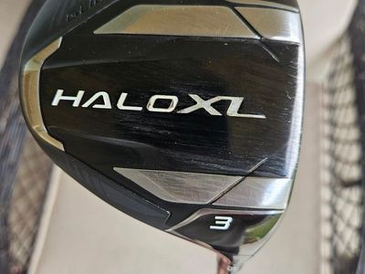 Cleveland HALO XL 3-Wood Right Hand Golf Club Lamkin Grip with Headcover