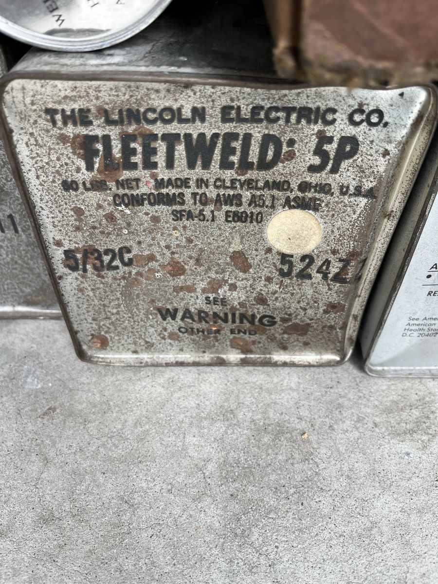 Lincoln Electric Fleetweld 5P Welding Rods & Chemetron Alloy Arc Electrodes - Mixed Lot