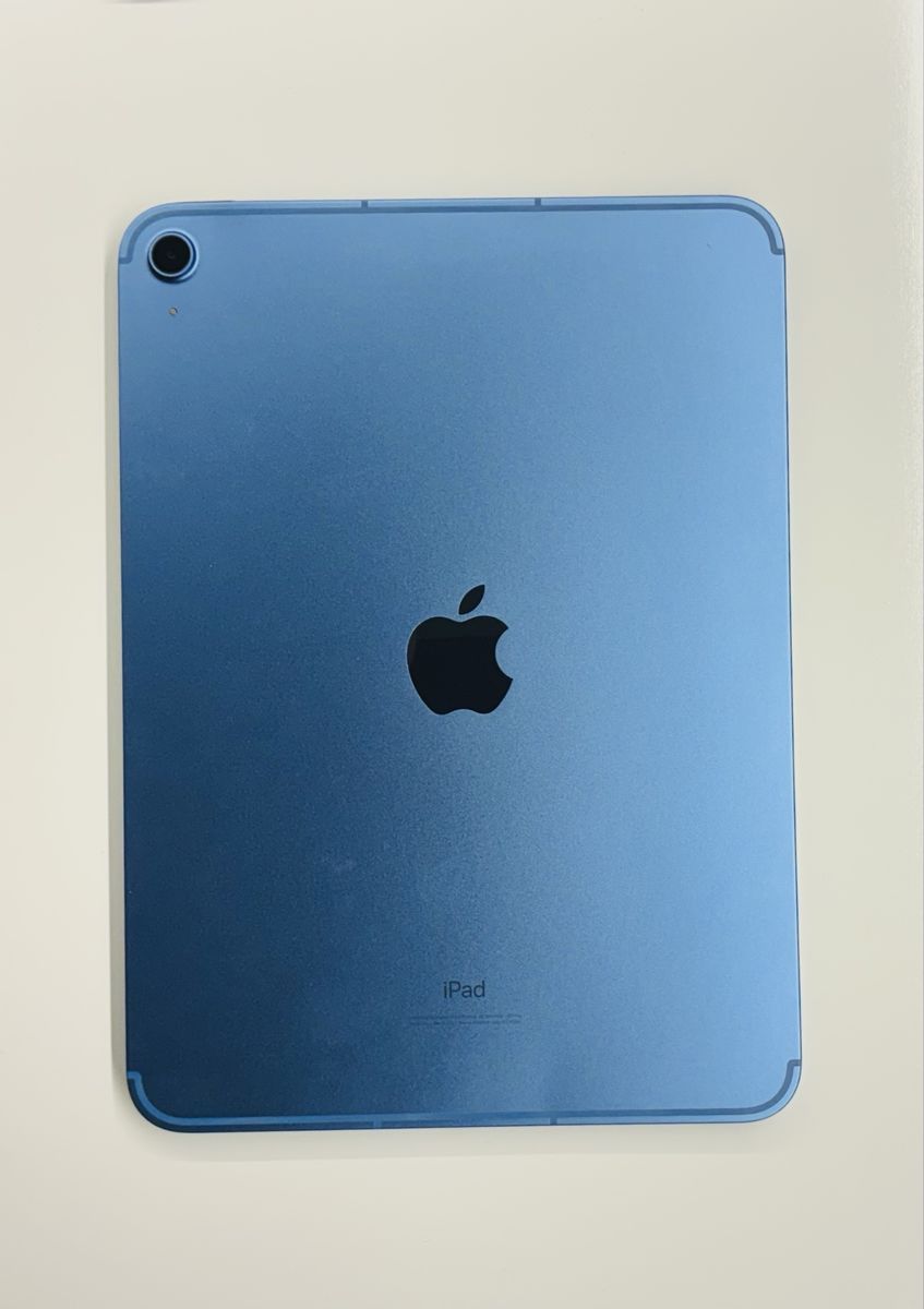 Apple 2022 iPad (10.9-inch, Wi-Fi + Cellular, 64GB) – Blue