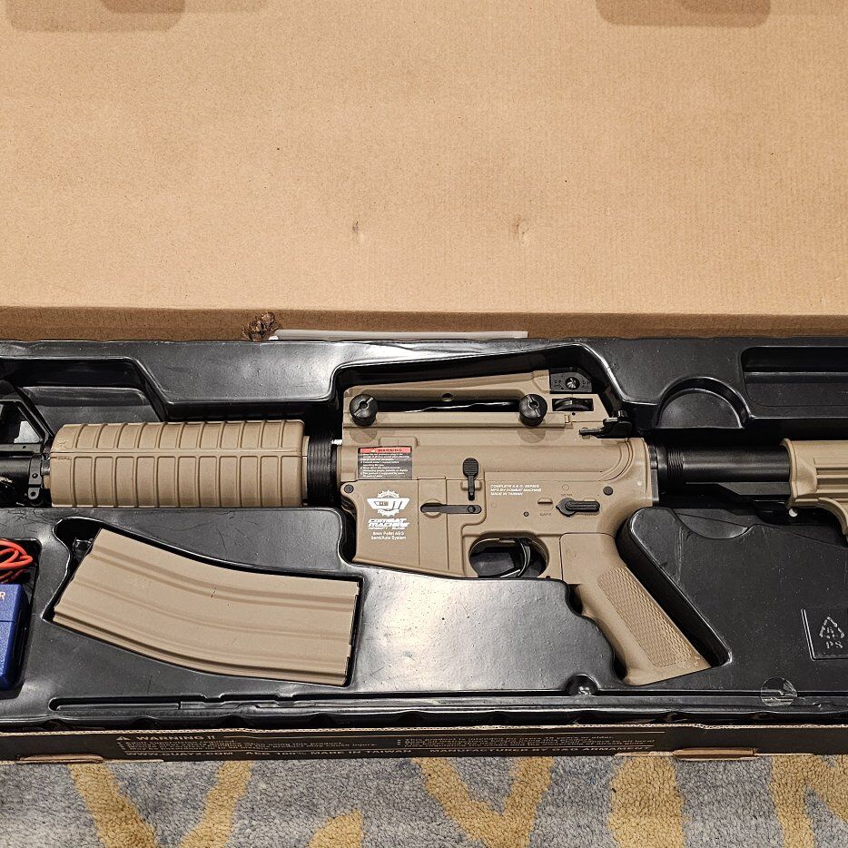 G&G Combat Machine CM16 Carbine AEG, Tan