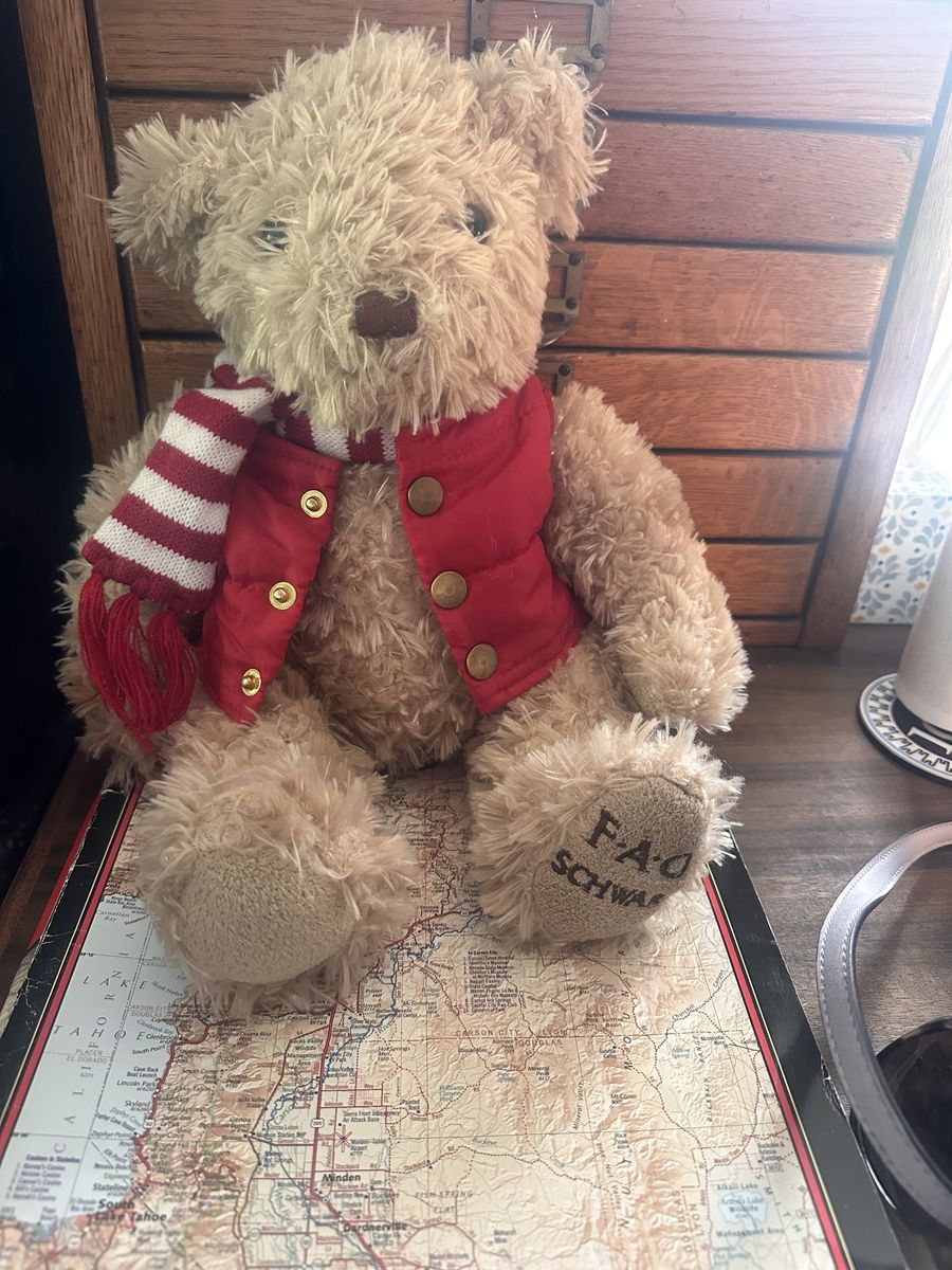 FAO Swartz teddy bear