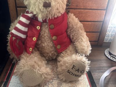 FAO Swartz teddy bear