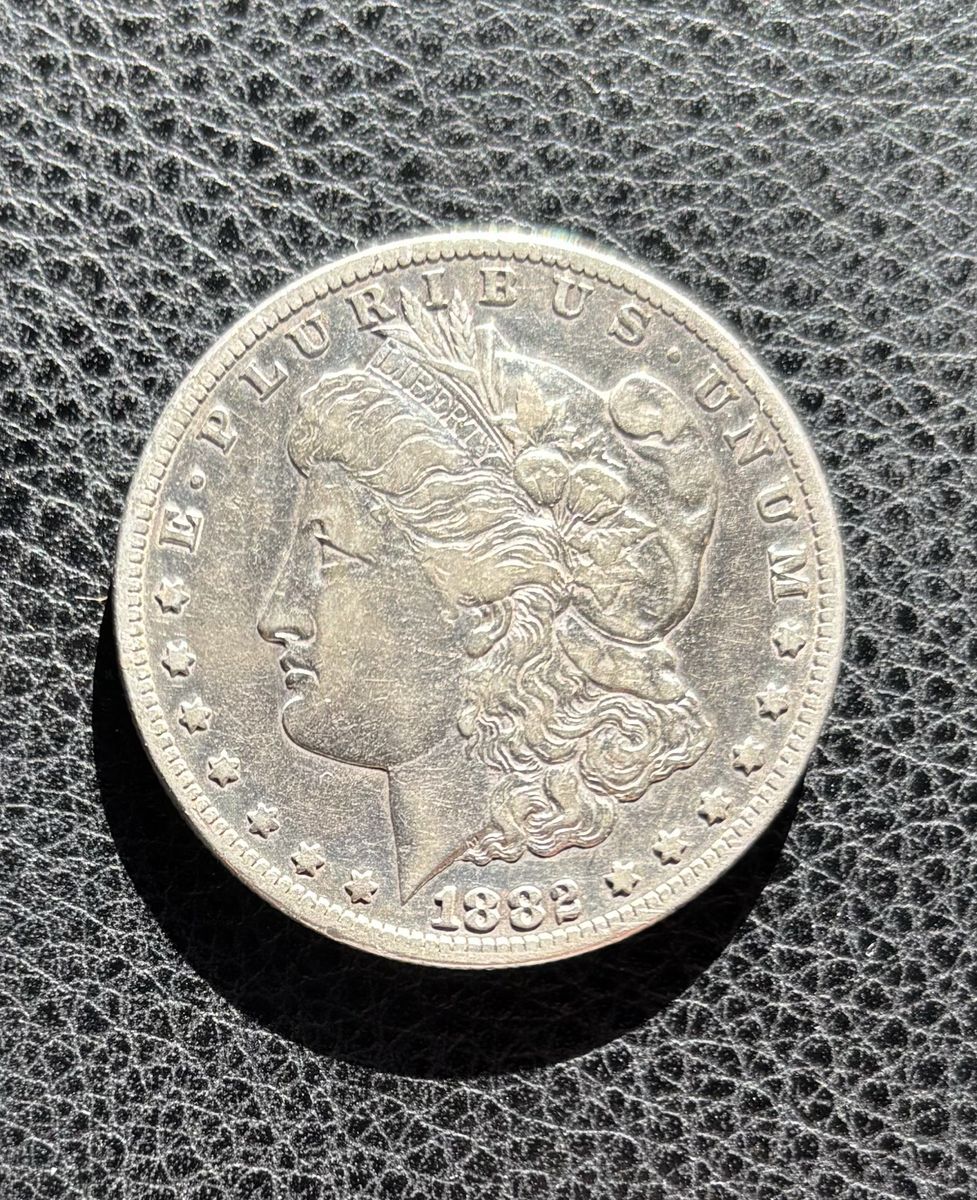 1882 Morgan Silver Dollar Coin - Collectible US Mint Silver Coin