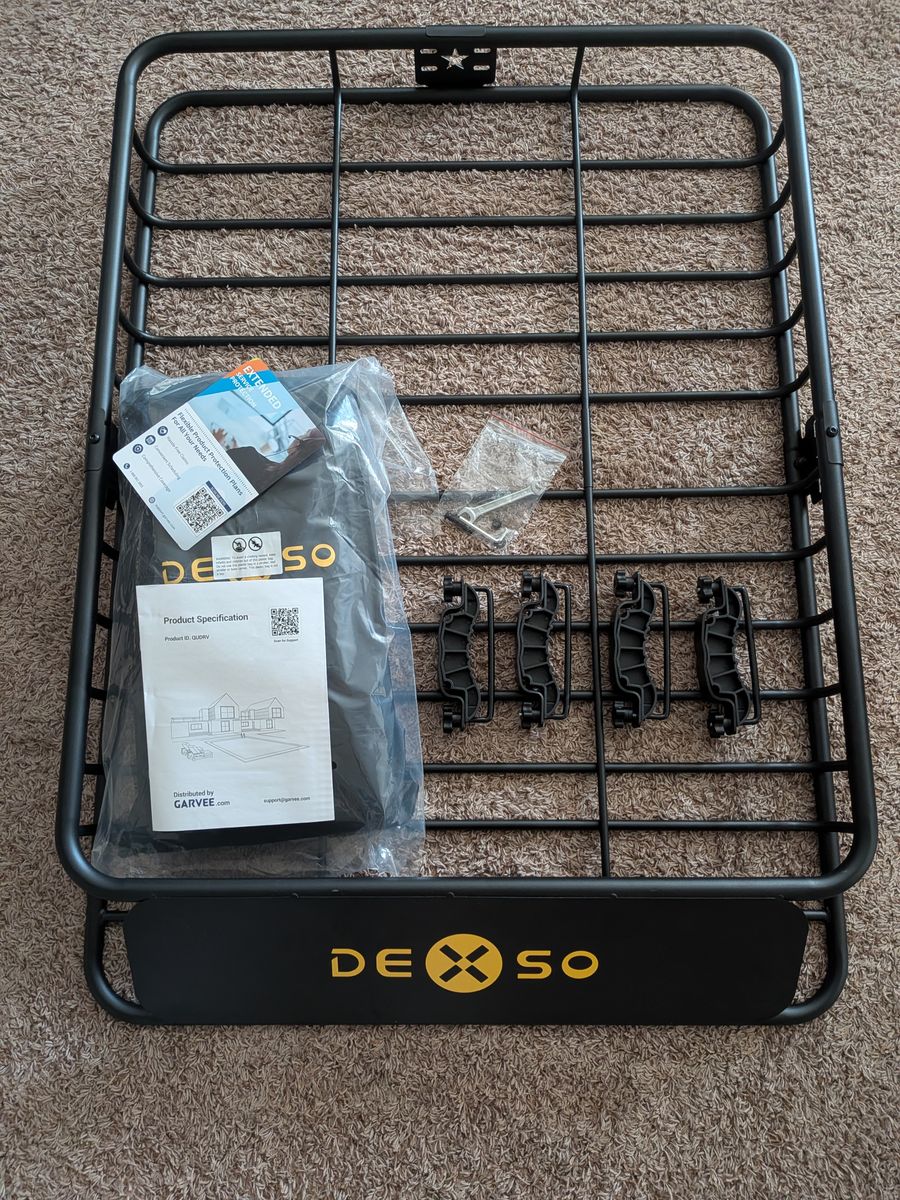 Dexso 51" x 36" Universal Roof Rack Basket WITH bag