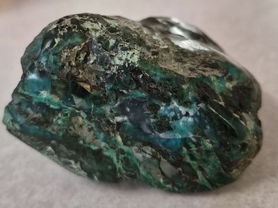Raw Malachite Rock