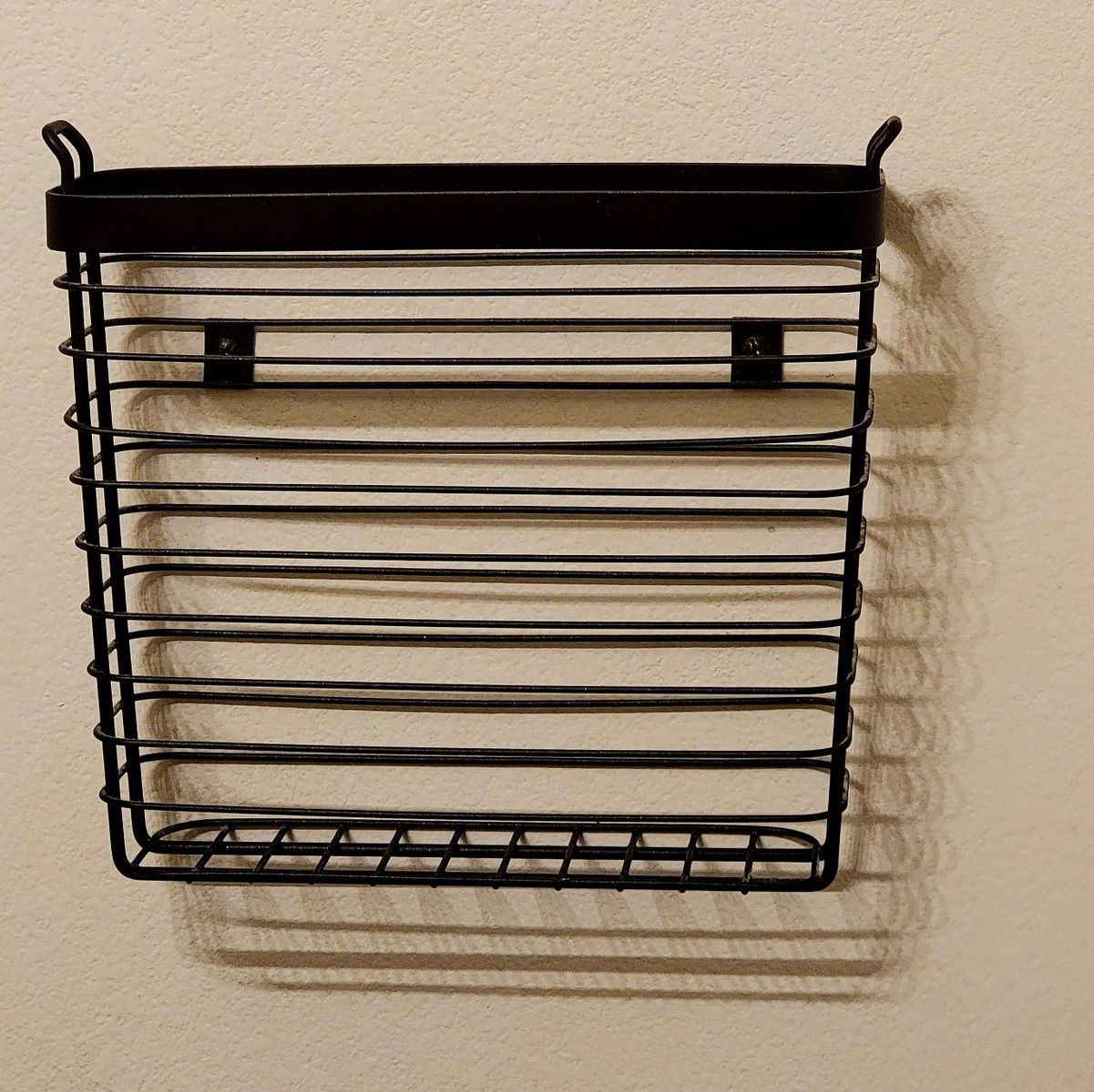Metal Wall Magazine Rack