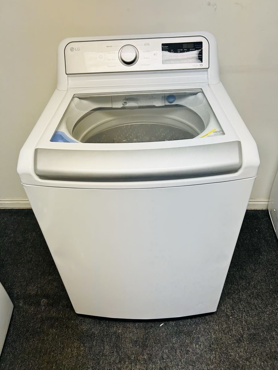 Lg super capacity top load washing machine