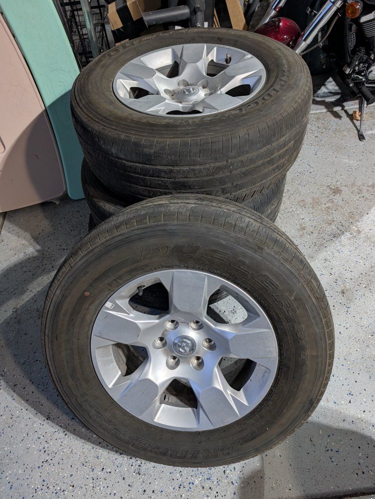 RAM 1500 wheels and tires