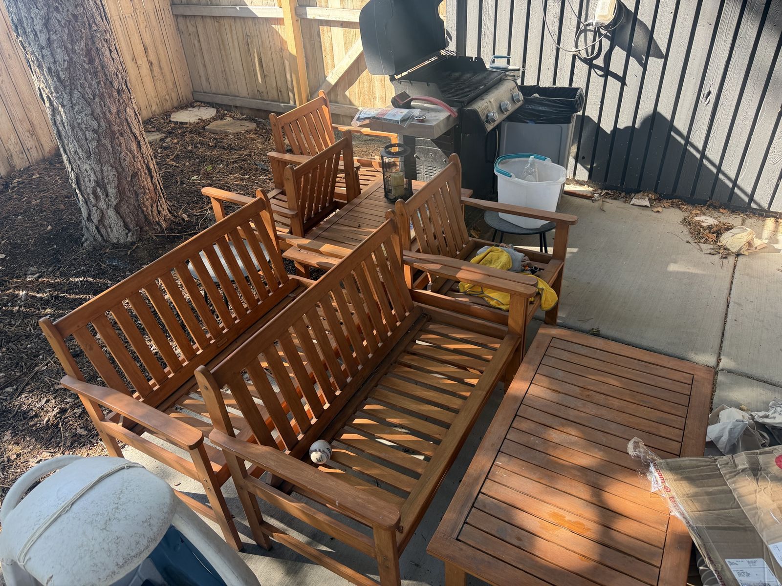 Wood Patio Furniture!
