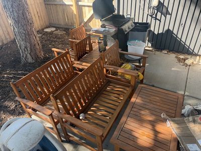 Wood Patio Furniture!