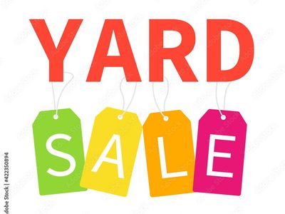Yard sale ***8/29***