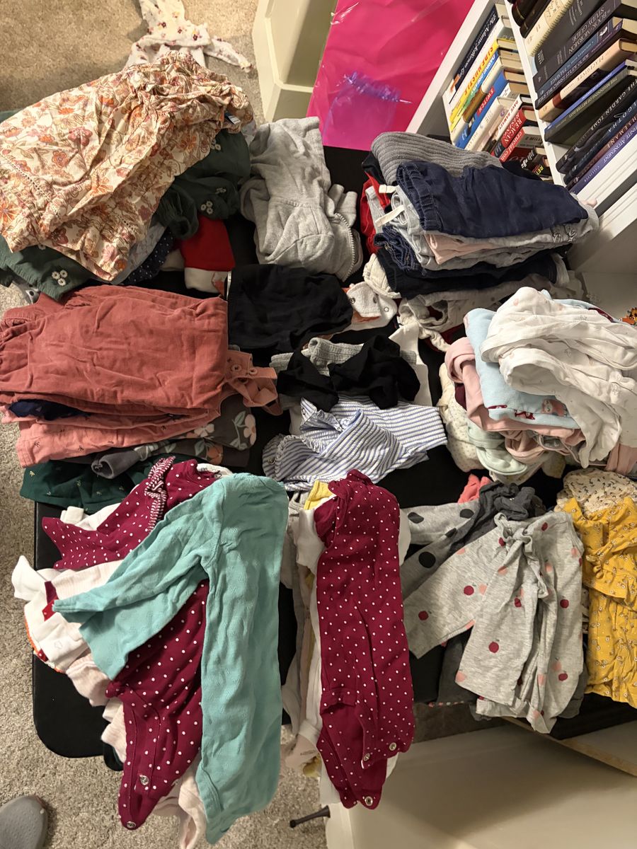 Assorted cloths - girls 6 months