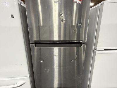 GREAT FOR GARAGE! WHIRLPOOL TOP AND BOTTOM FRIDGE