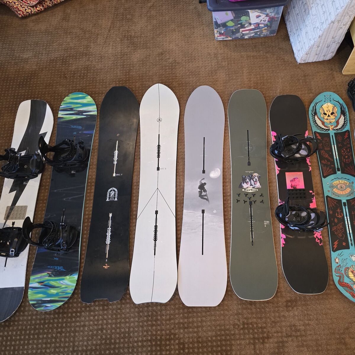 Snowboard Bindings Boots Burton DC Mens Womens 8 9