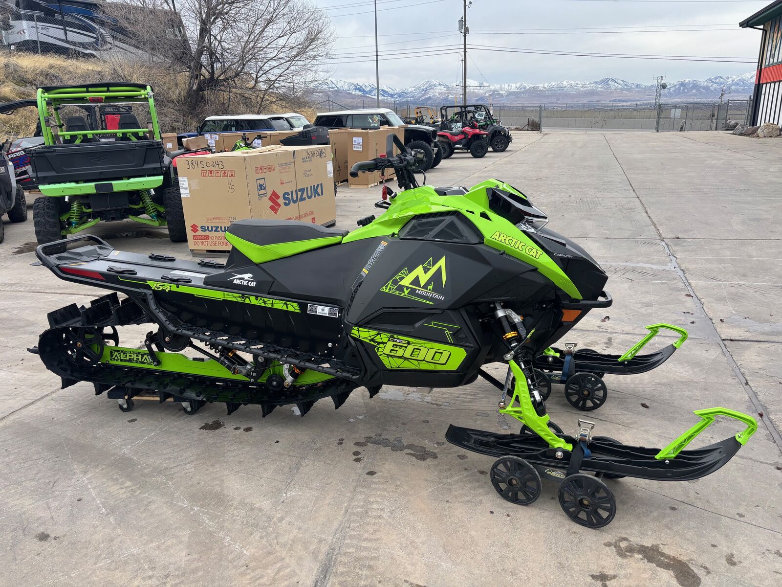 2025 Arctic Cat M 600 ALPHA ONE 154' SNO PRO ES 3.0