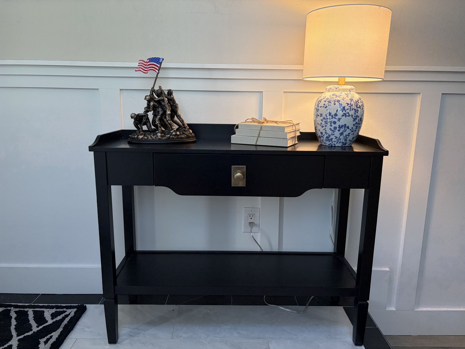 Entryway Table With Large Starage Drawer