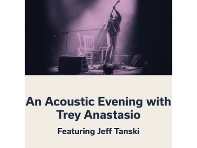 2 Trey Anastasio Red Butte Tickets