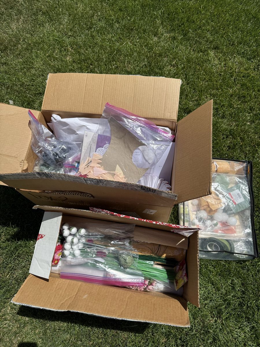 Paper flowers kit