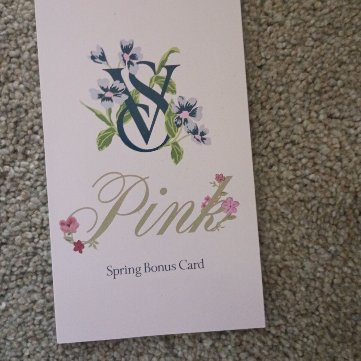 pink bonus card coupon