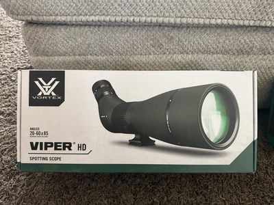 Vortex viper HD 20-60x85 spotting scope