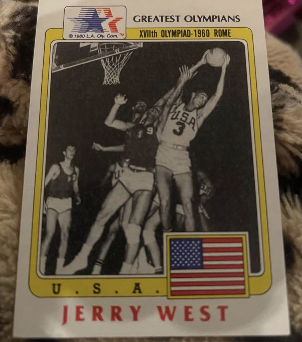 Jerry West 1983 Olympic Card