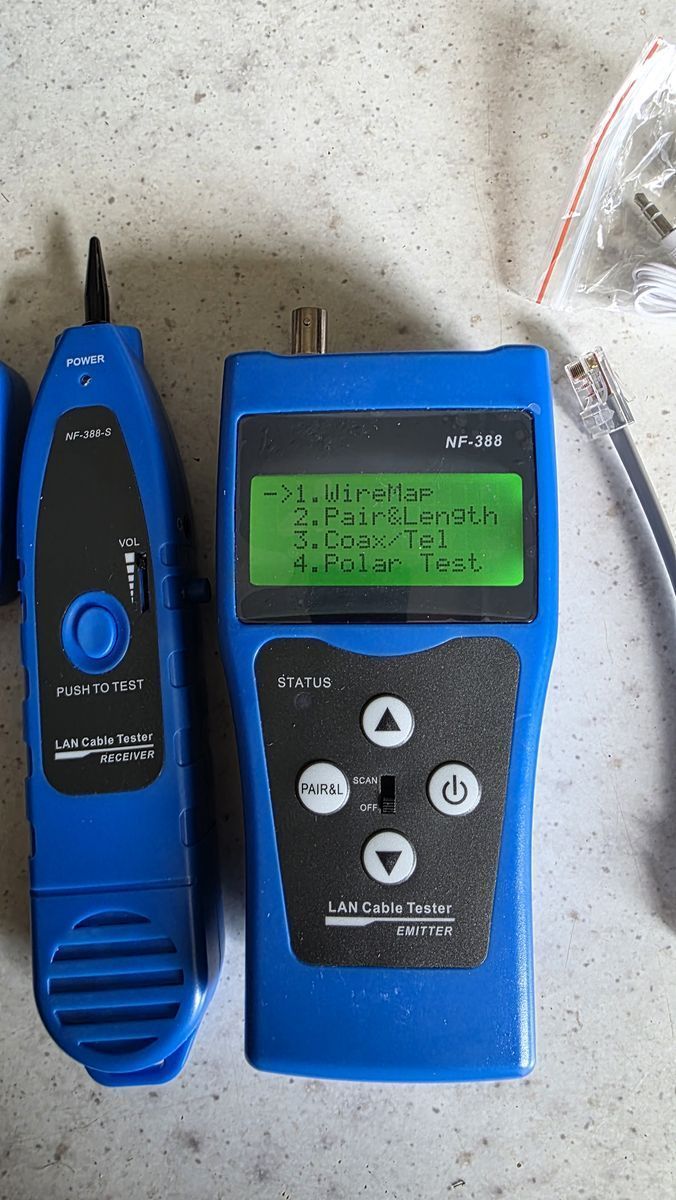 Cable toner tracer mapping set