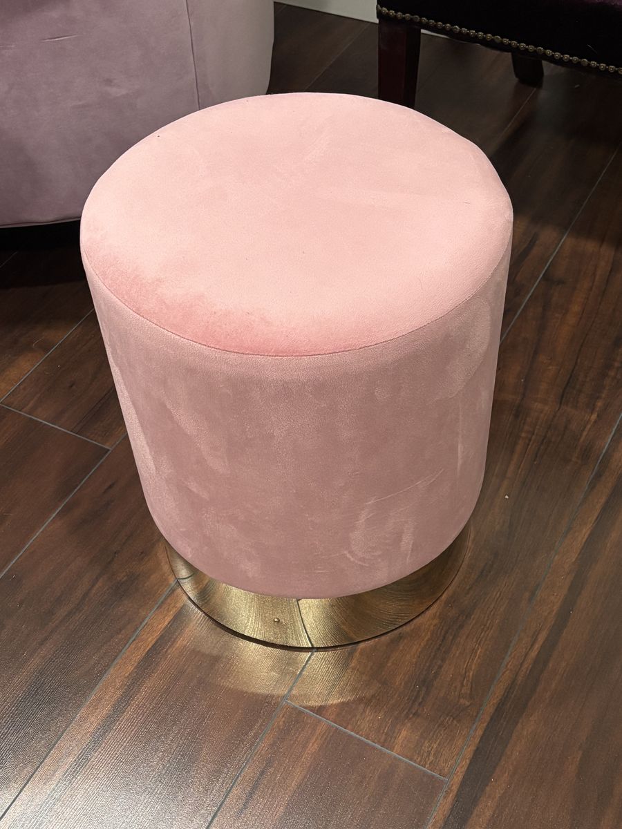 PINK Ottoman $35 NICE