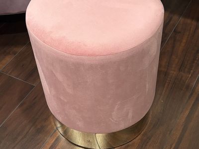 PINK Ottoman $35 NICE