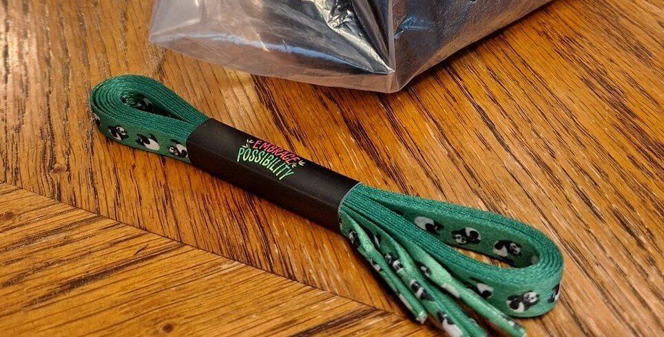 New Panda Bear Shoelaces Great Gift!