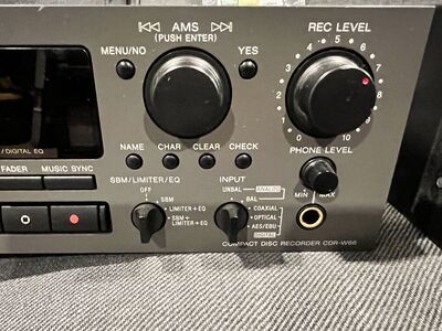 Sony CD Recorder Player