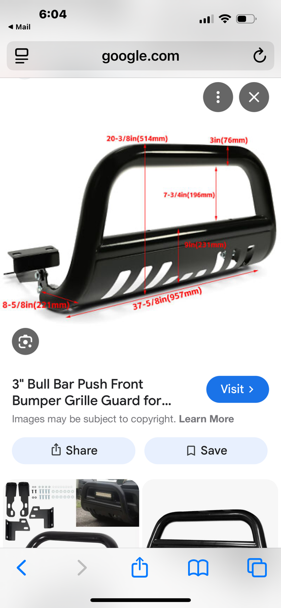 Push bar