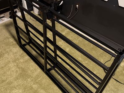 Low foldable full metal bed frame