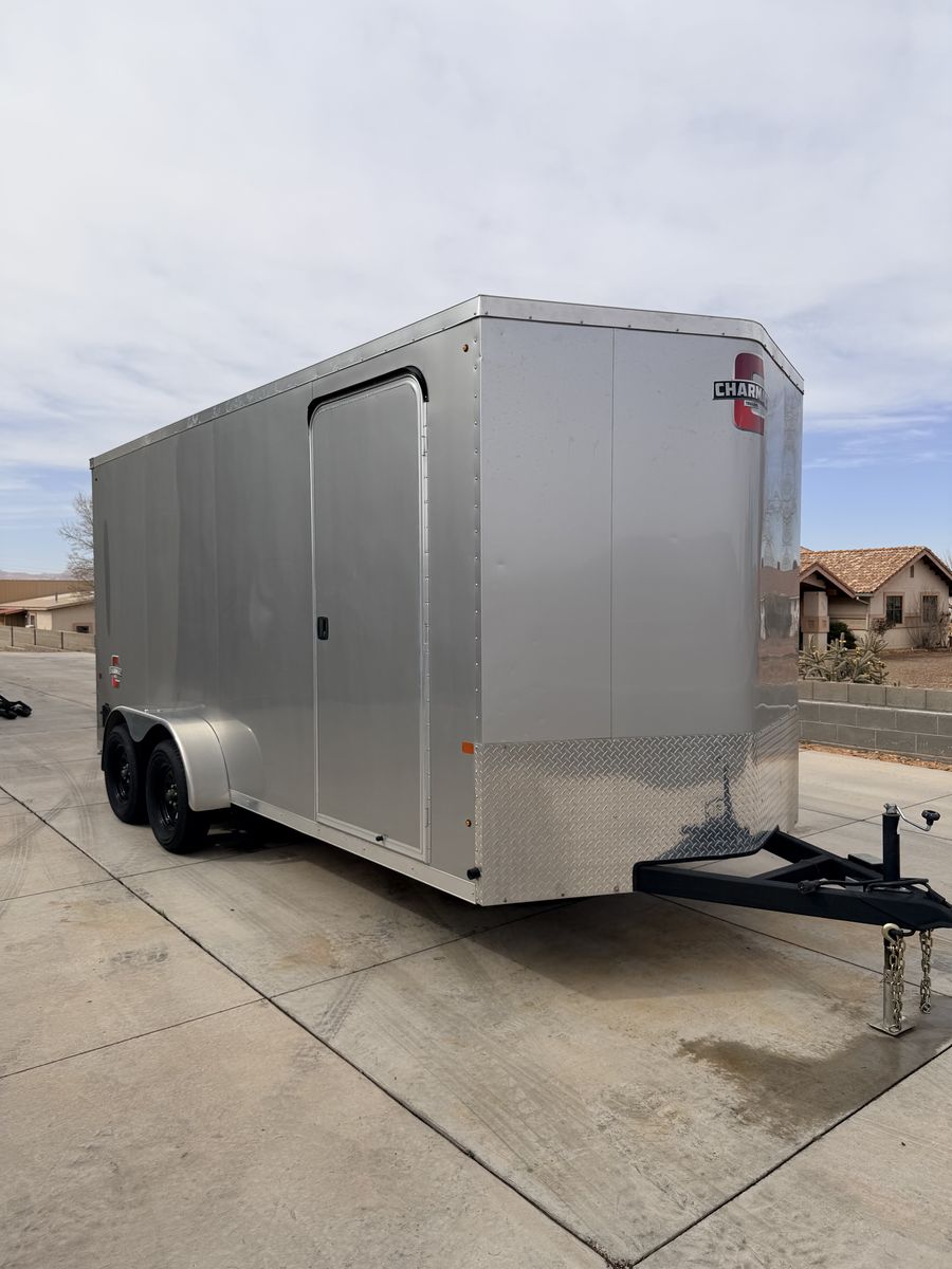 7x16 Charmac Box Trailer