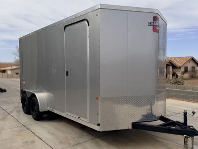 7x16 Charmac Box Trailer