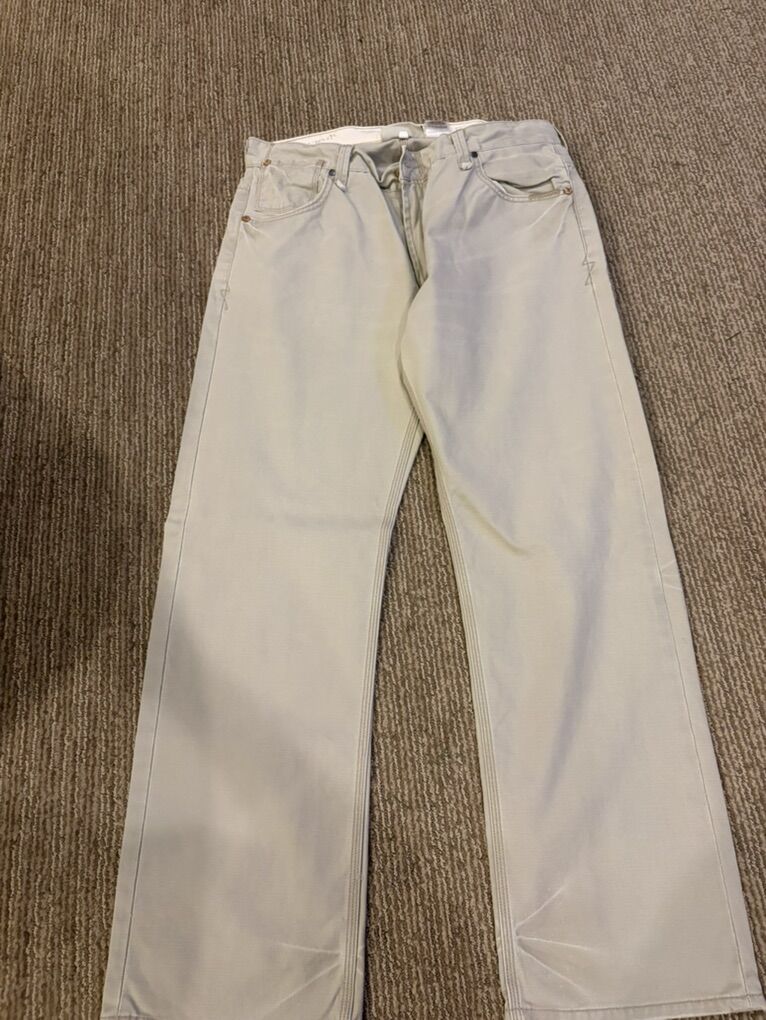 Levi’s Tab Twills Slim Straight Jeans 36X30