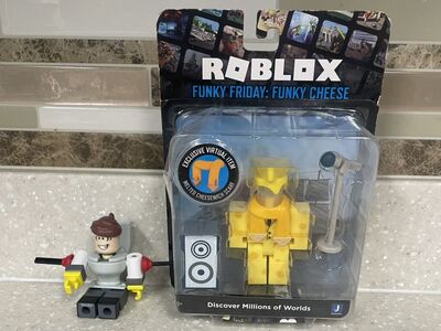Roblox Funky Fridsy & Mr. toliet Action Figures